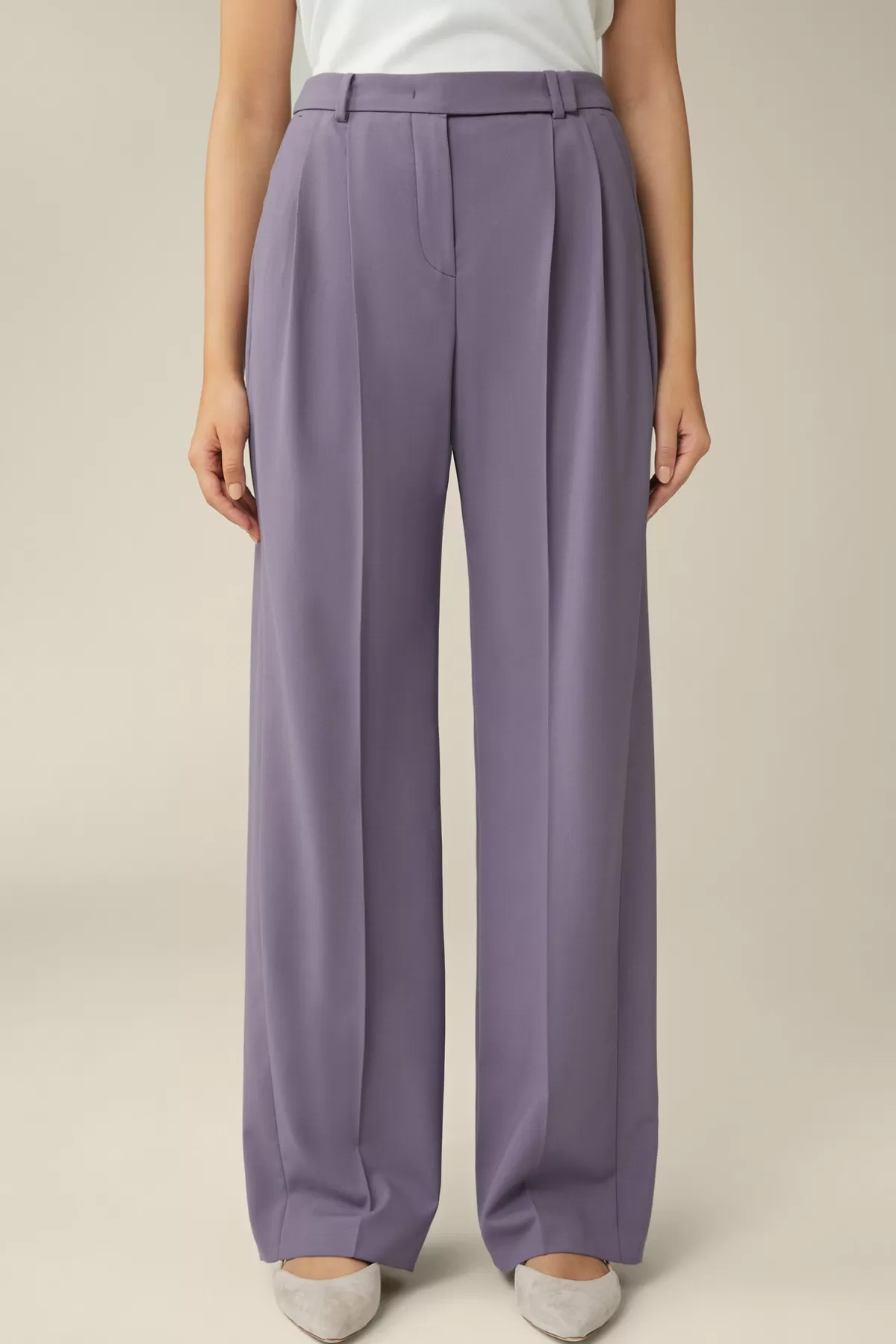 Flash Sale Schurwollstretch-Marlene-Hose In Damen Hosen & Jeans