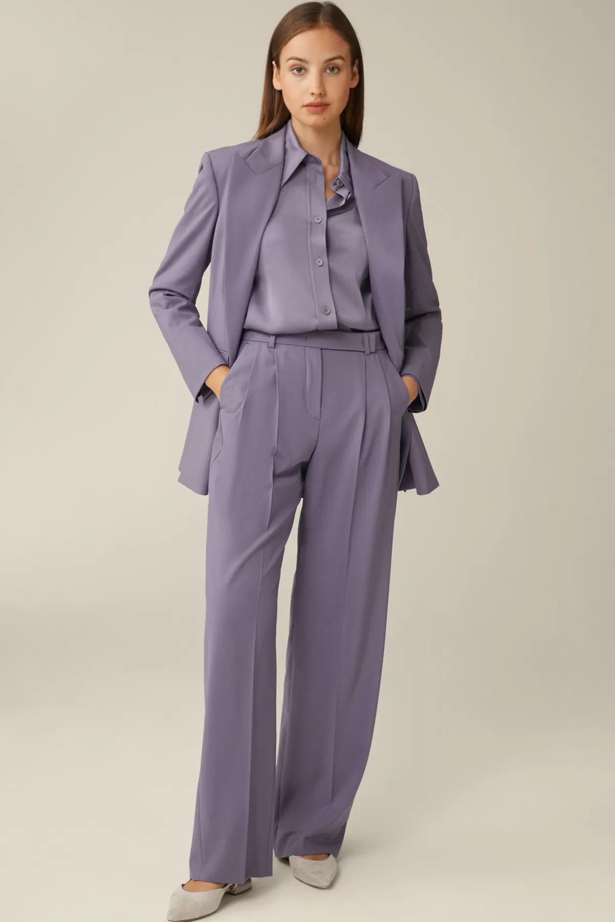 Flash Sale Schurwollstretch-Marlene-Hose In Damen Hosen & Jeans