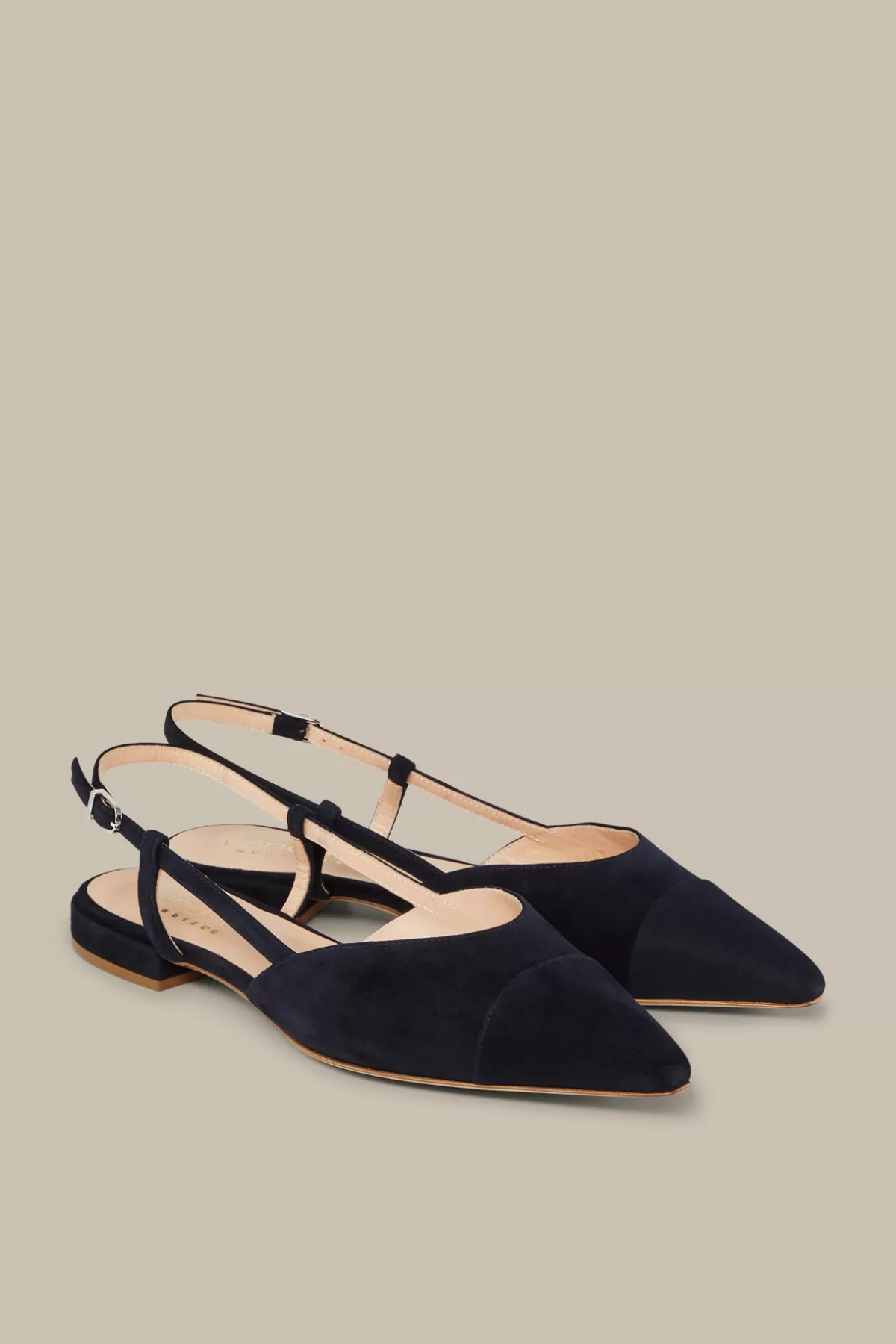 Sale Slingback Aus Ziegenveloursleder In , By Unutzer Damen Schuhe