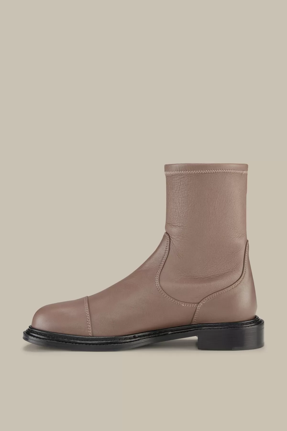 New Stretch-Boots Aus Lammnappaleder In By Unutzer Damen Schuhe