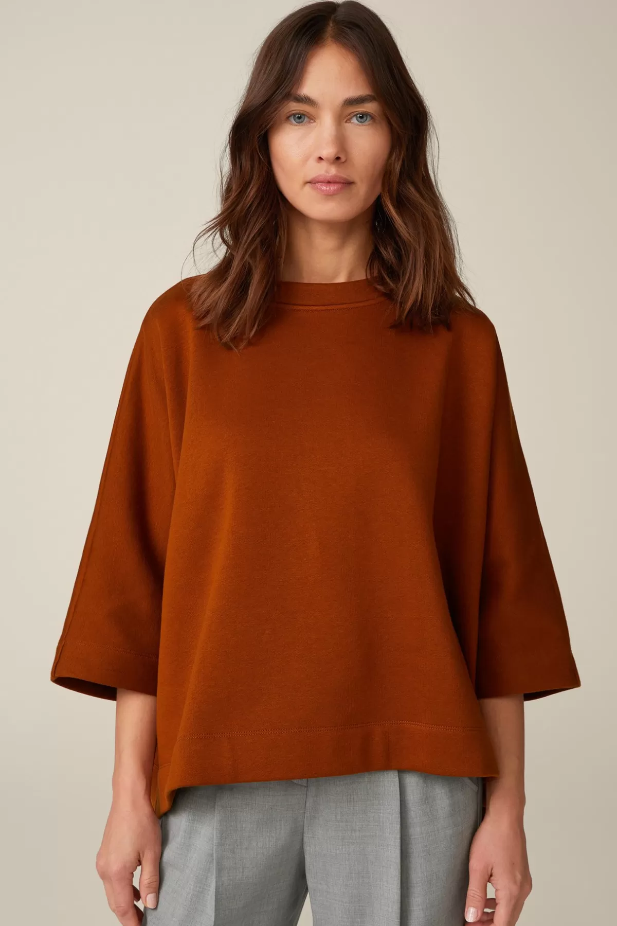 Shop Sweat-Pullover, Oversized, In Kupfer Damen T-Shirts & Sweats