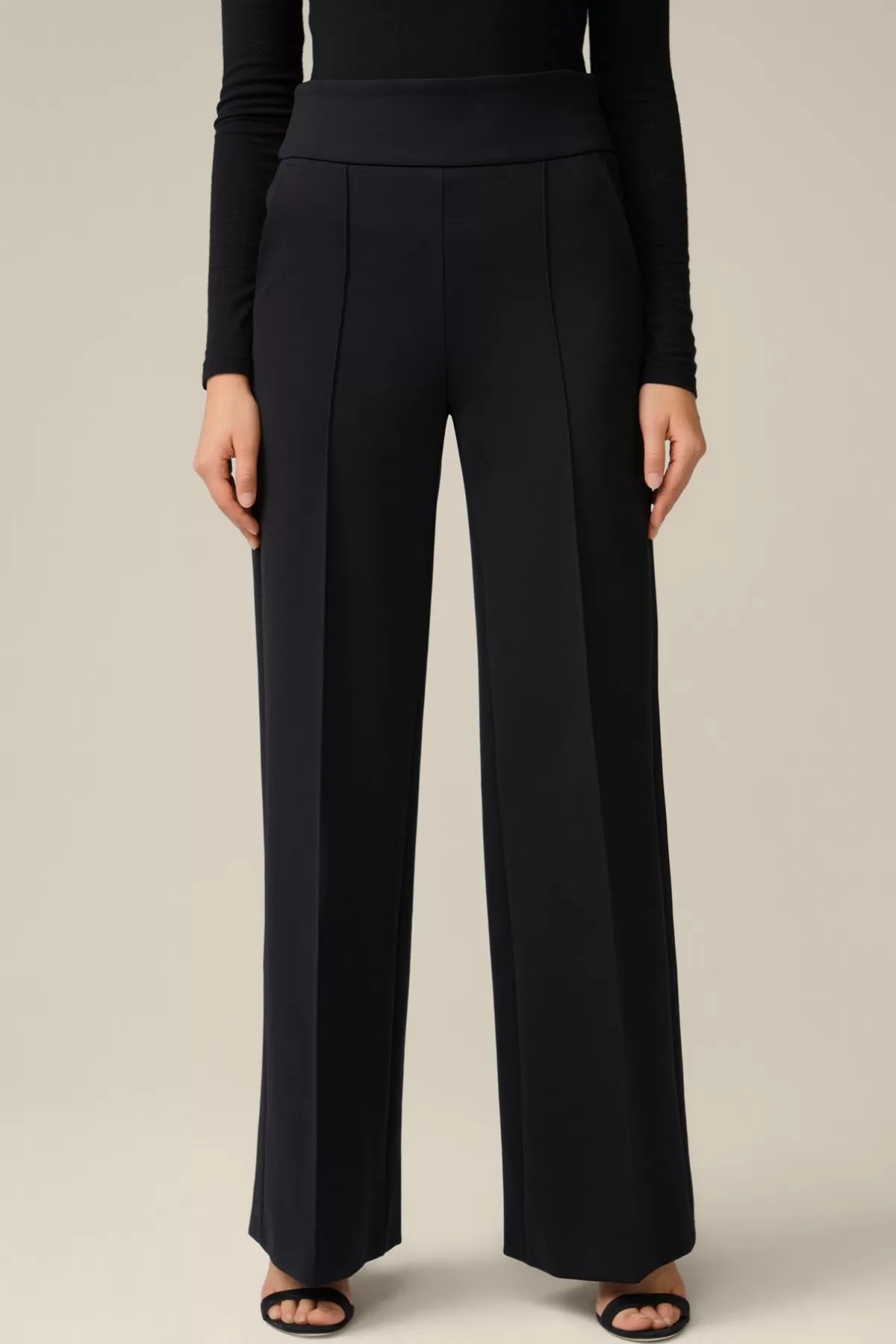 Discount Techno-Jersey-Palazzo-Hose In Damen Hosen & Jeans