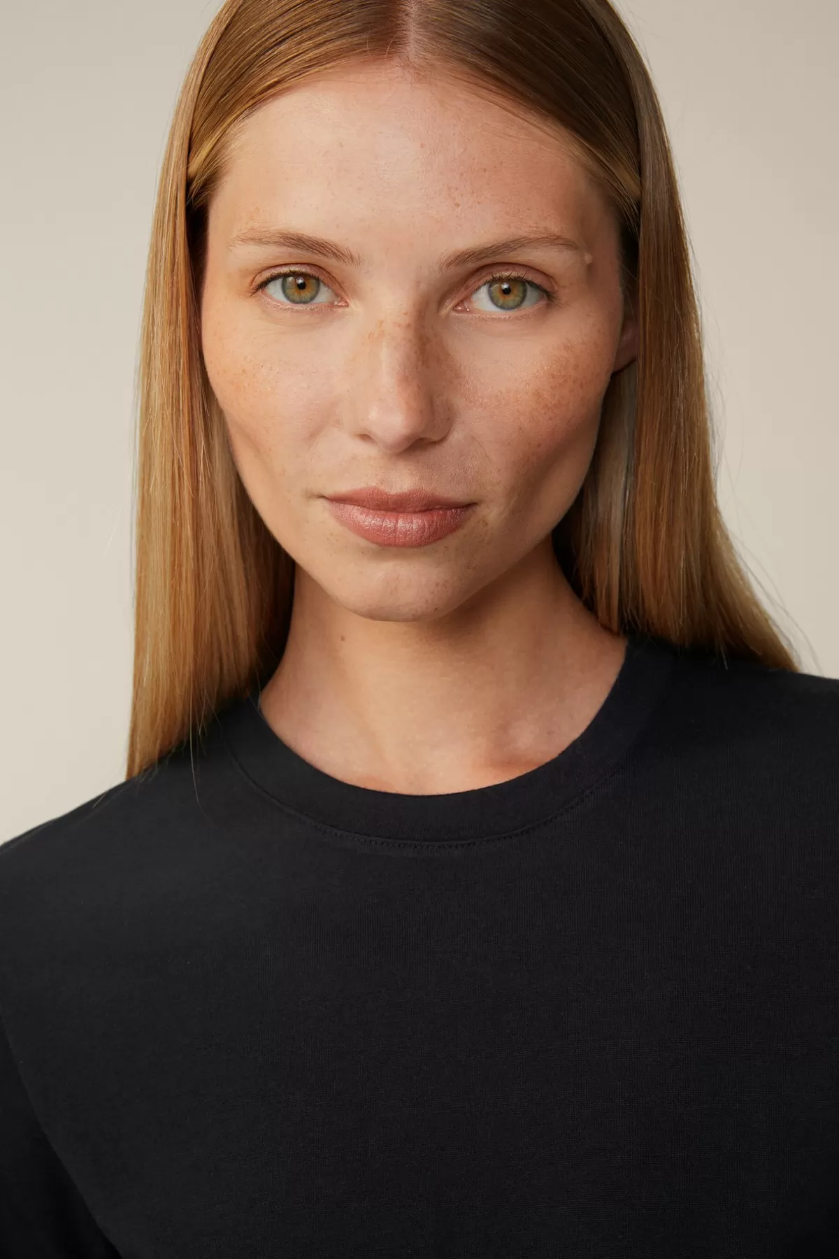 Fashion Tencel-Wollmix-Kurzarm-Shirt In Damen T-Shirts & Sweats