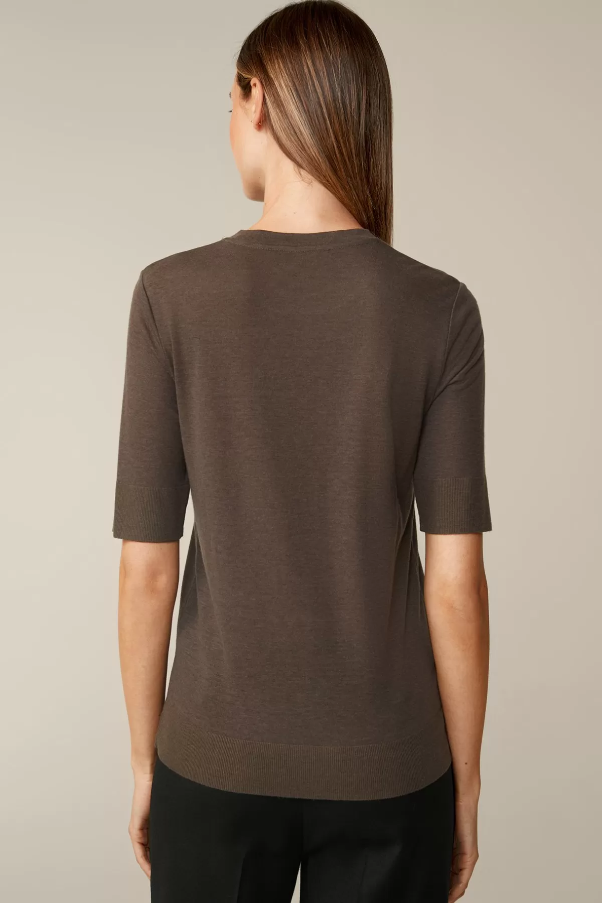 Clearance Tencel-Wollmix-Kurzarm-Shirt In Damen T-Shirts & Sweats