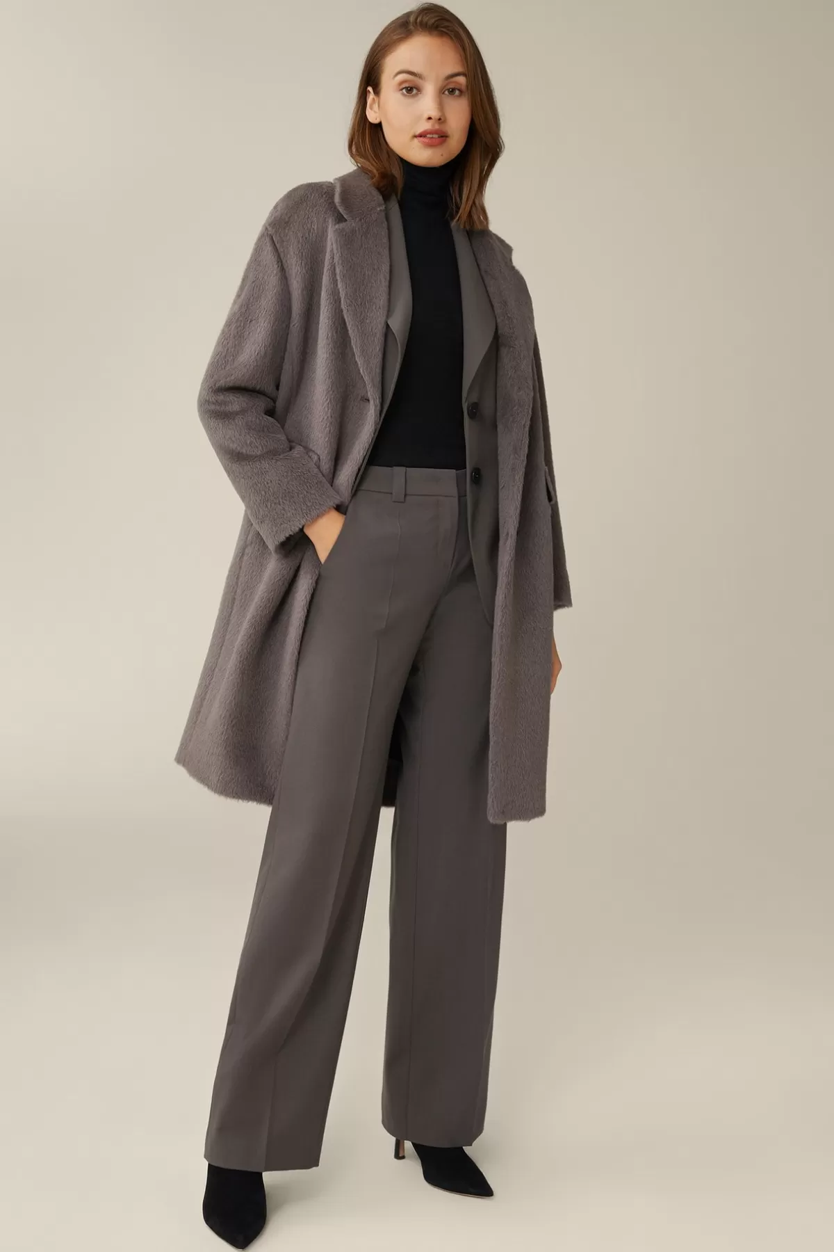 Cheap Tencel-Wollstretch-Rollkragen-Shirt In Damen T-Shirts & Sweats