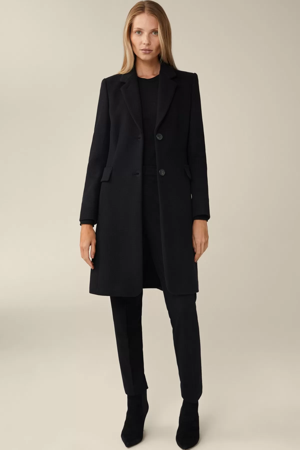 Fashion Tencel-Wollstretch-Rundhals-Shirt In Damen T-Shirts & Sweats