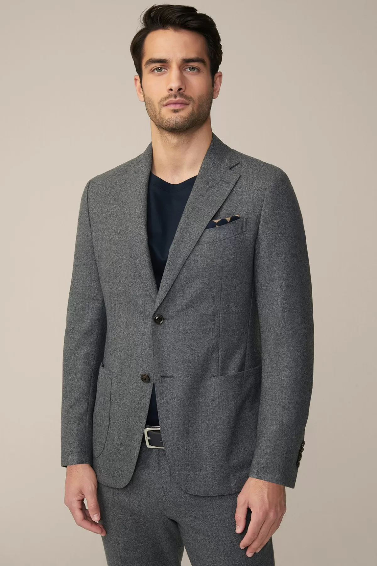 Best Sale Travel Jersey-Flanell Baukasten-Sakko In Herren Sakkos