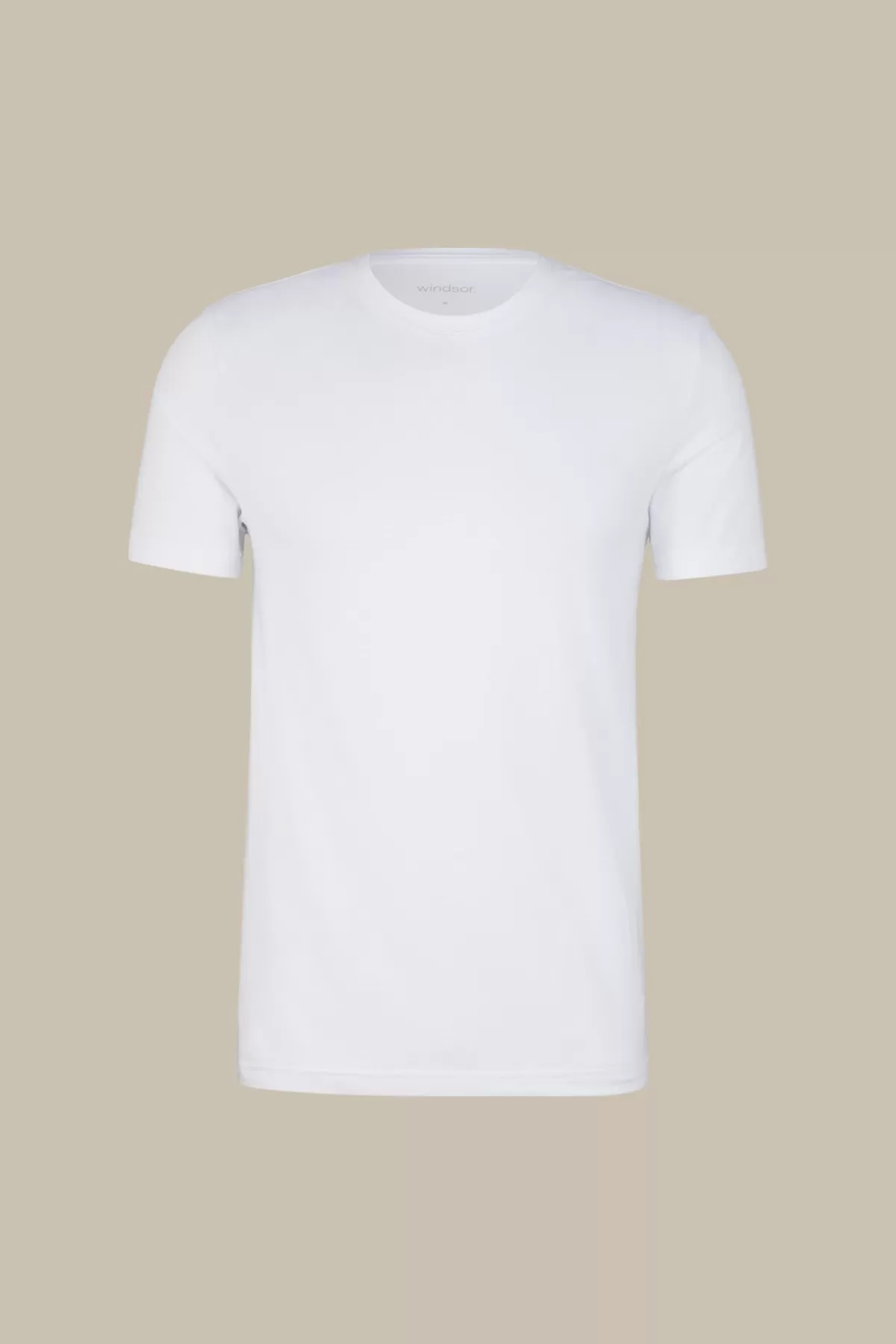 Fashion Two-Pack-Baumwollmix T-Shirts Mit Stretch Und Rundhals In Herren T-Shirts & Sweats