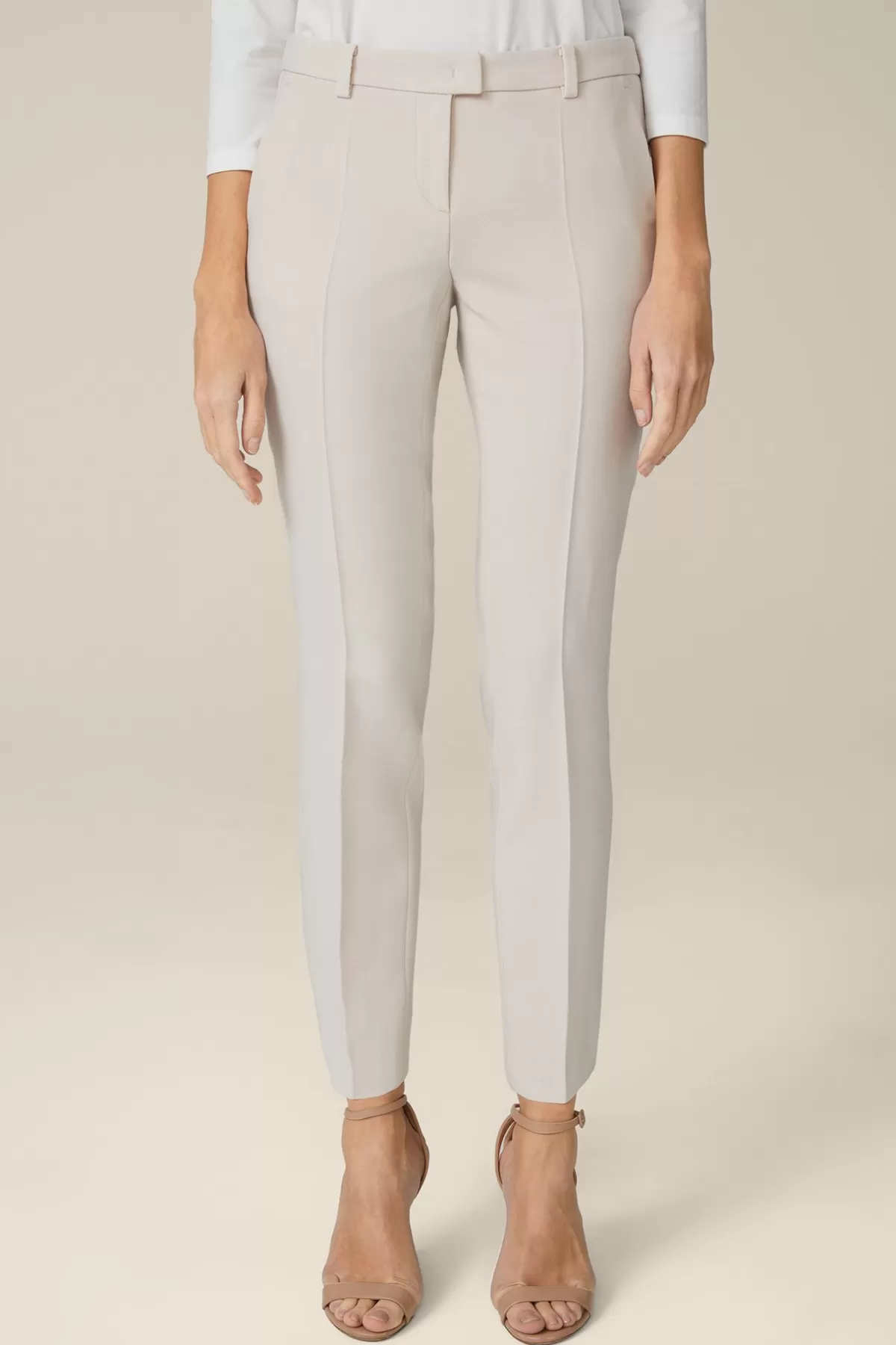 Online Wollcrepe-Anzugs-Hose In Damen Hosen & Jeans