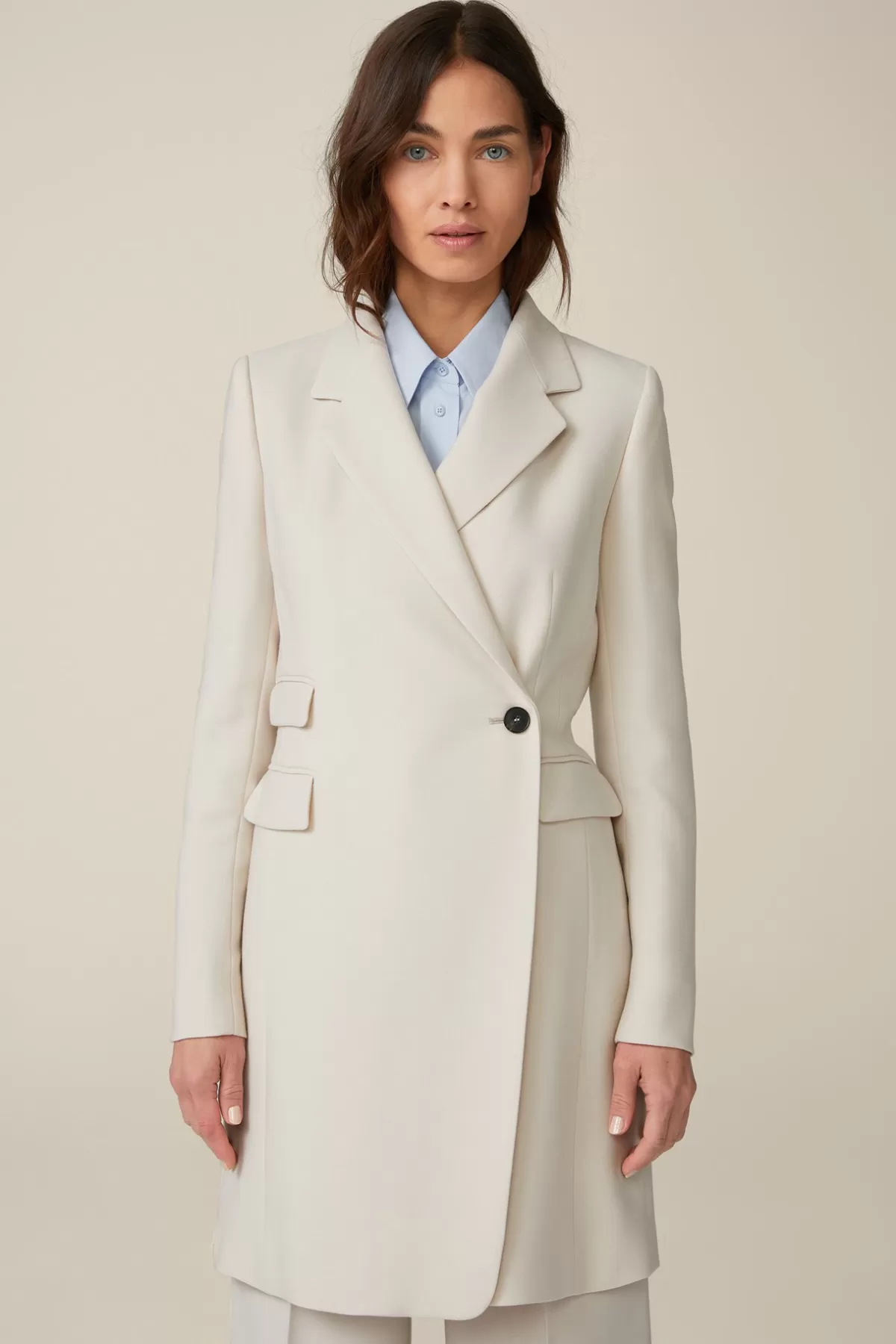 Shop Wollcrepe-Gehrock In Damen Blazer