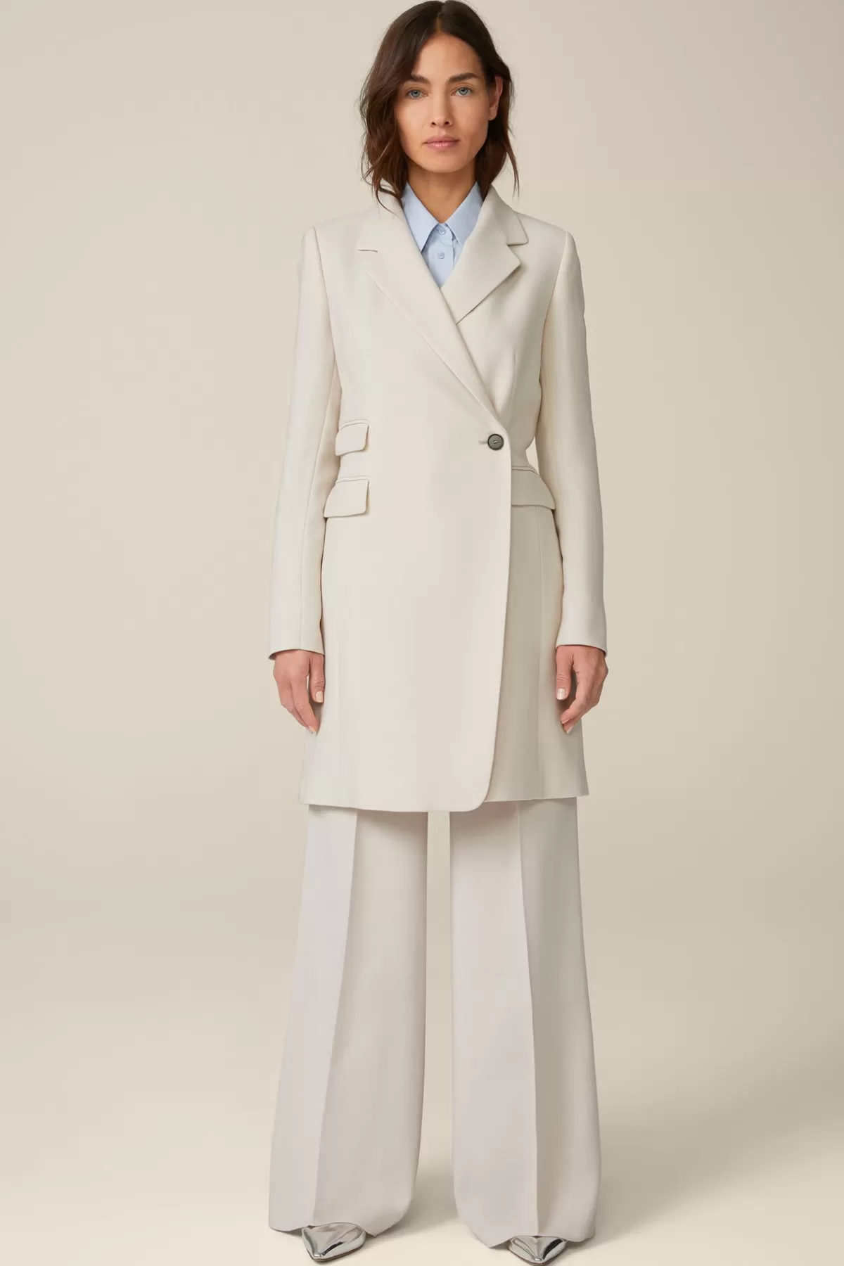Shop Wollcrepe-Gehrock In Damen Blazer