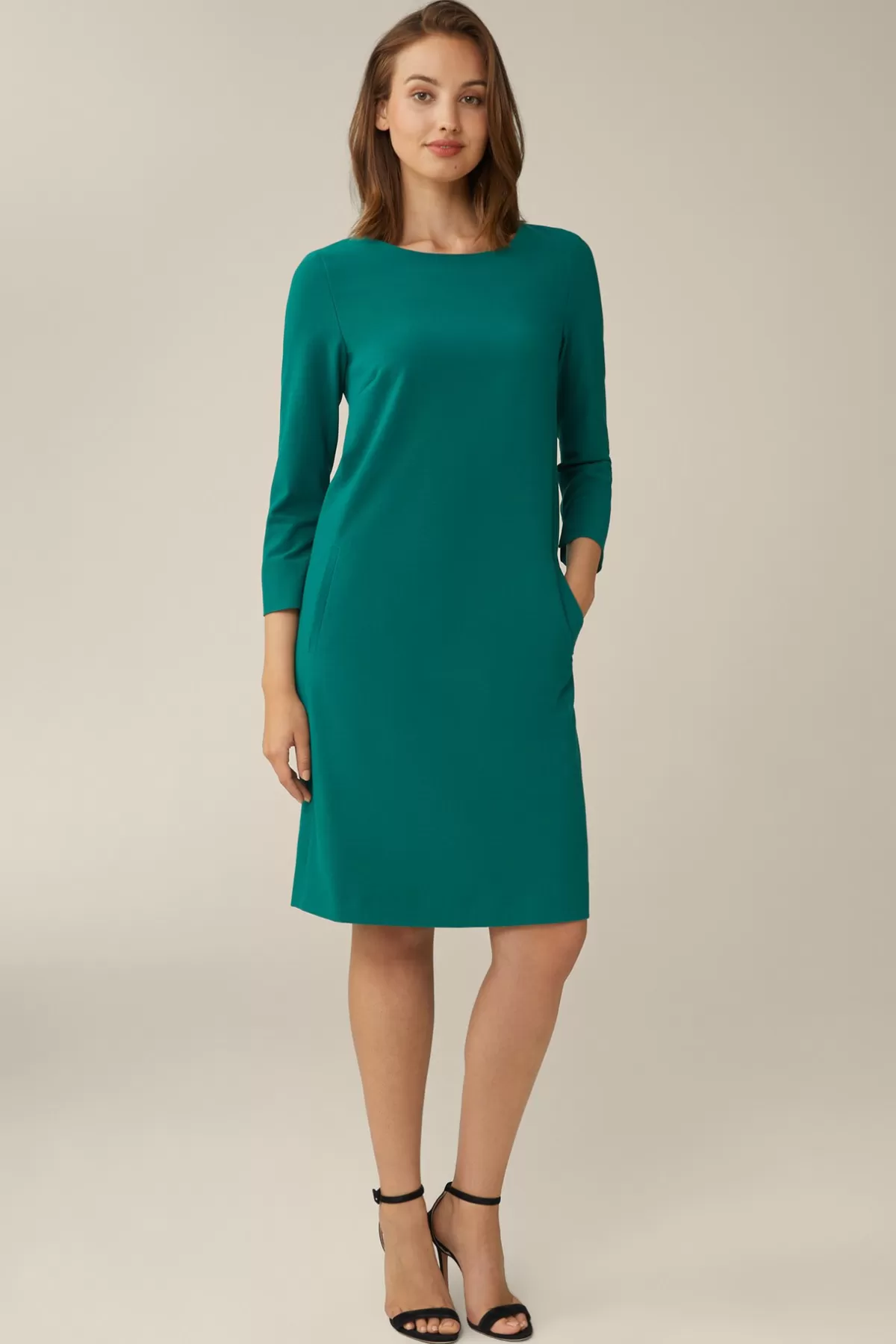 Best Sale Wollcrepe-Kleid In Damen Kleider & Overalls