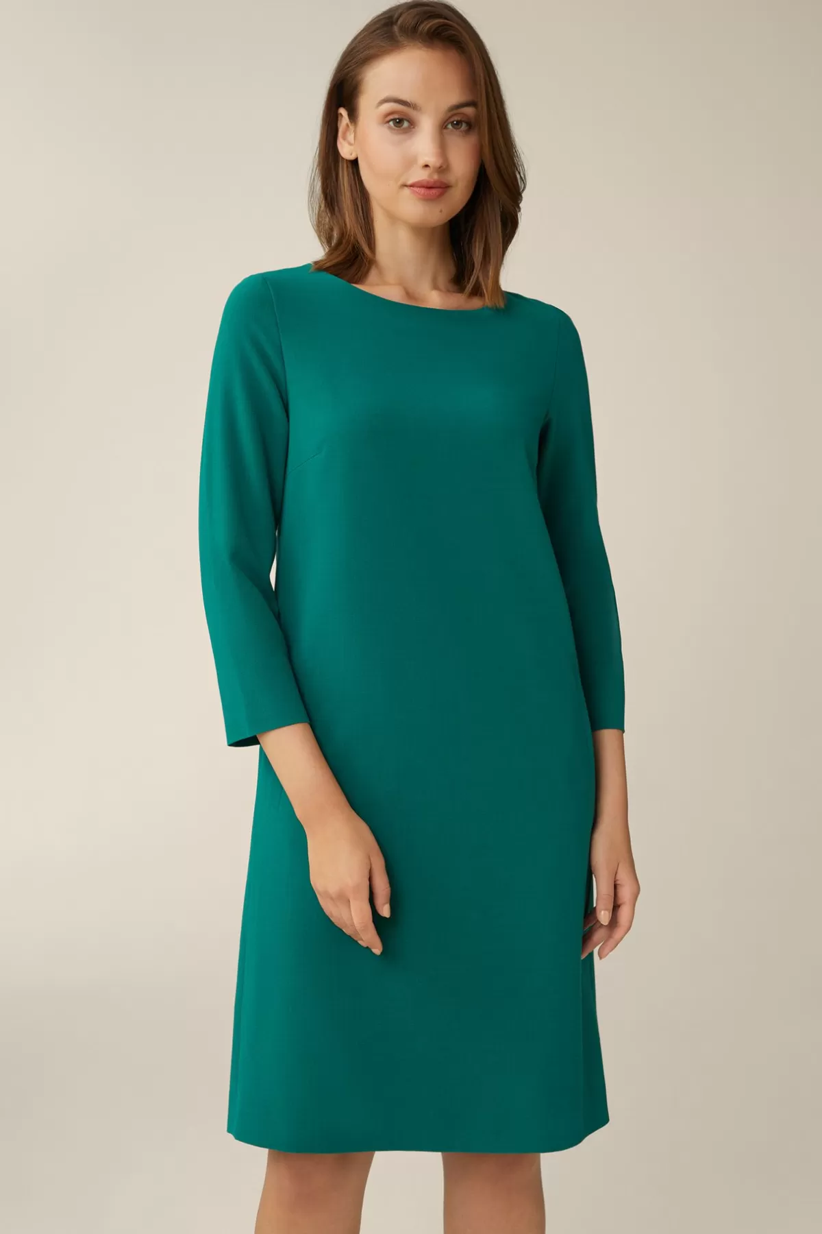 Best Sale Wollcrepe-Kleid In Damen Kleider & Overalls
