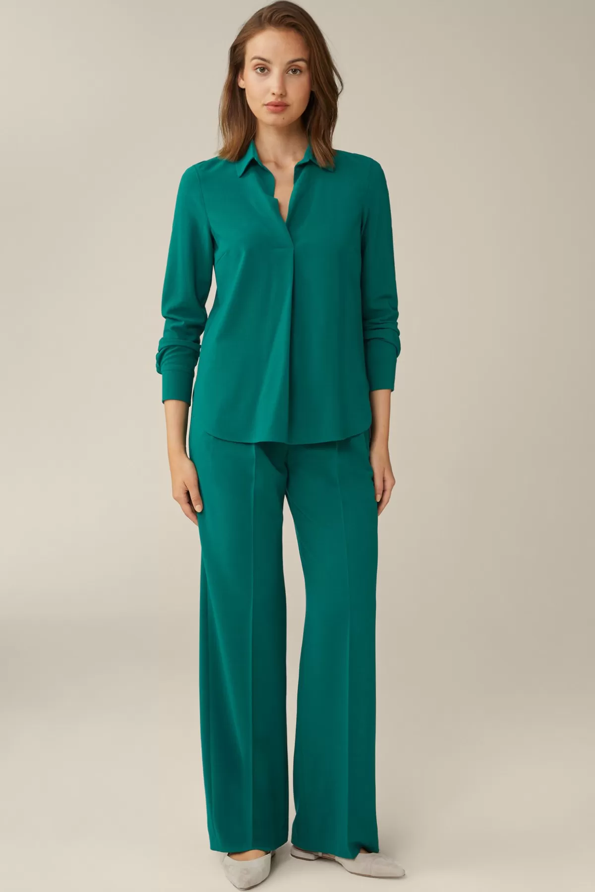 Outlet Wollcrepe-Marlene-Hose In Damen Hosen & Jeans