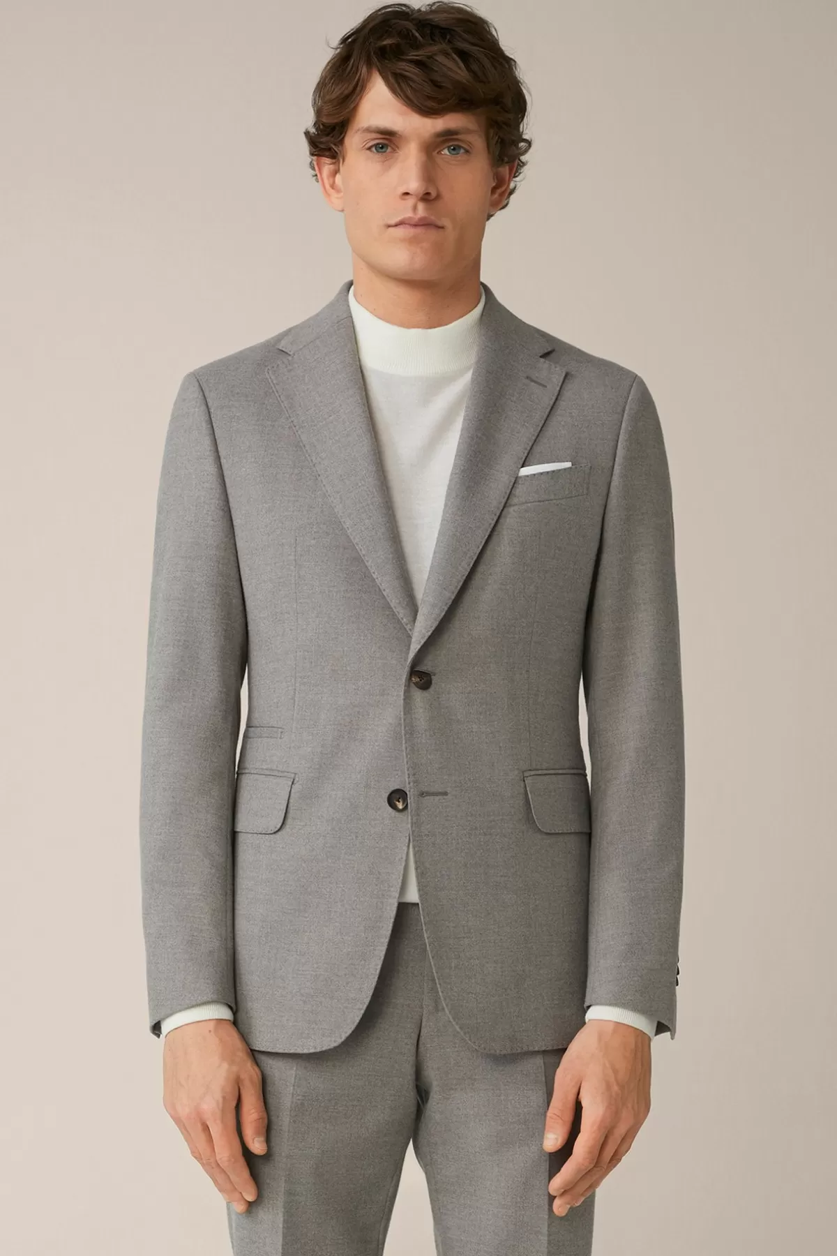 Best Woll-Flanell-Baukasten-Sakko Sono Mit Stretch In Herren Sakkos