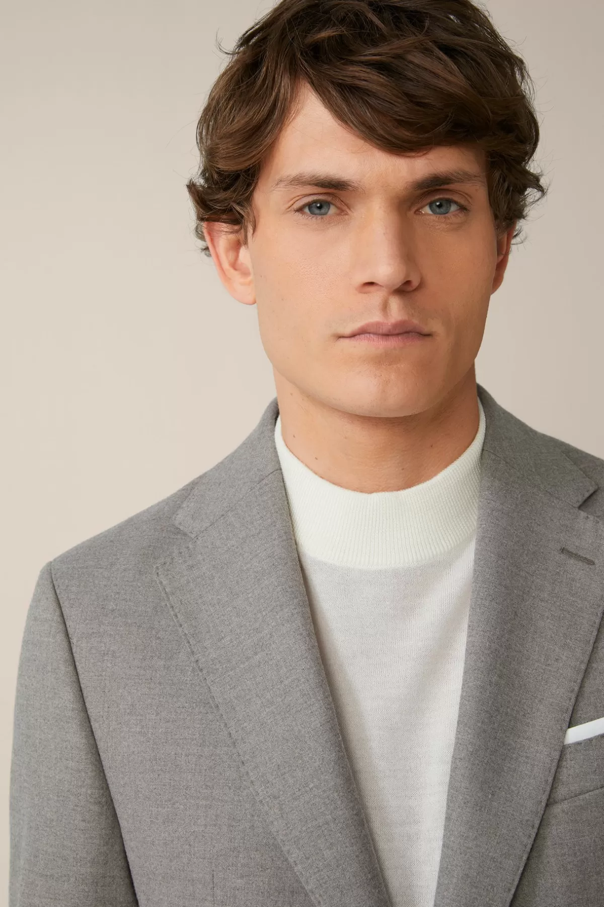 Best Woll-Flanell-Baukasten-Sakko Sono Mit Stretch In Herren Sakkos