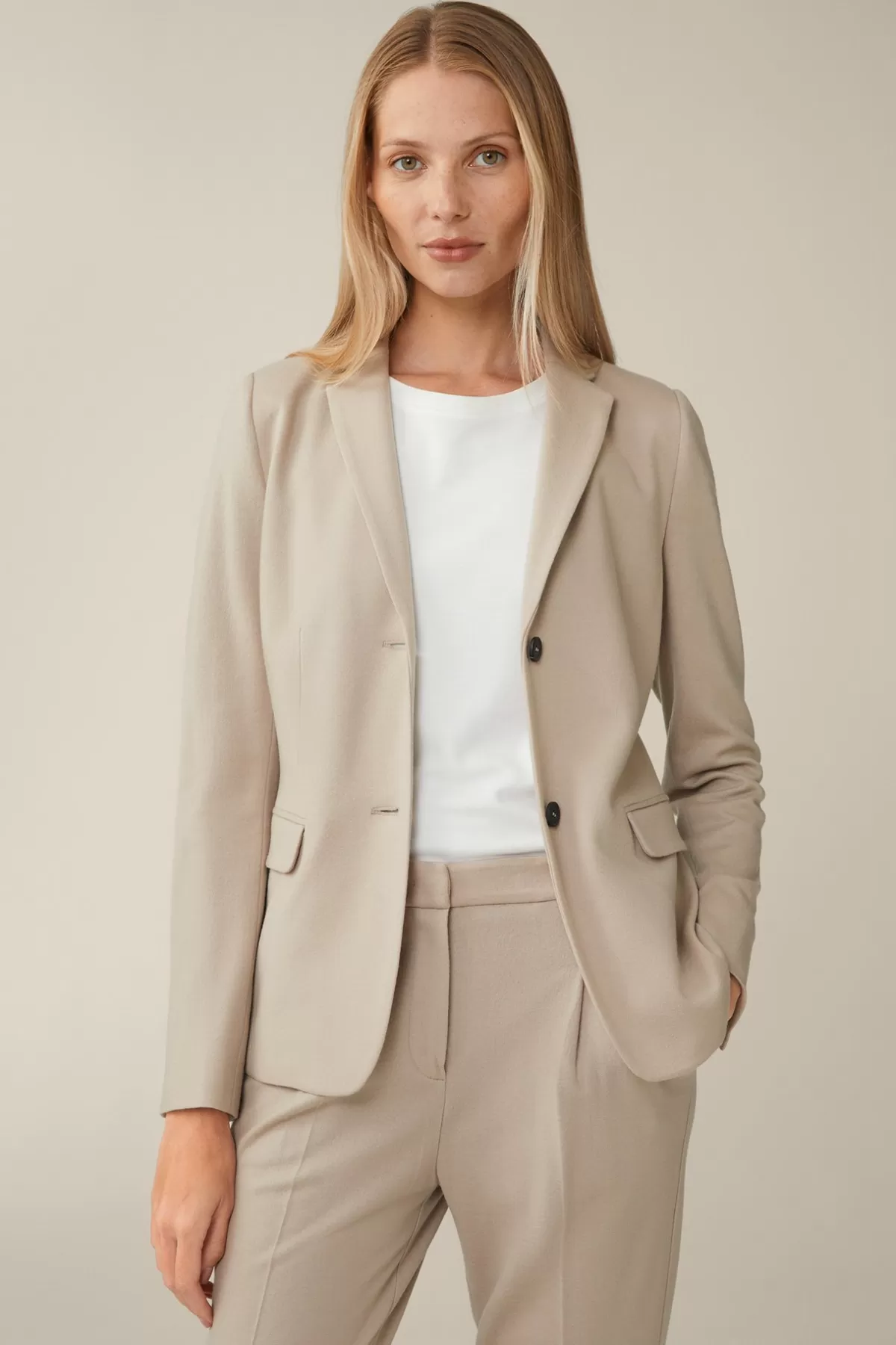 New Wolljersey-Blazer In Damen Blazer