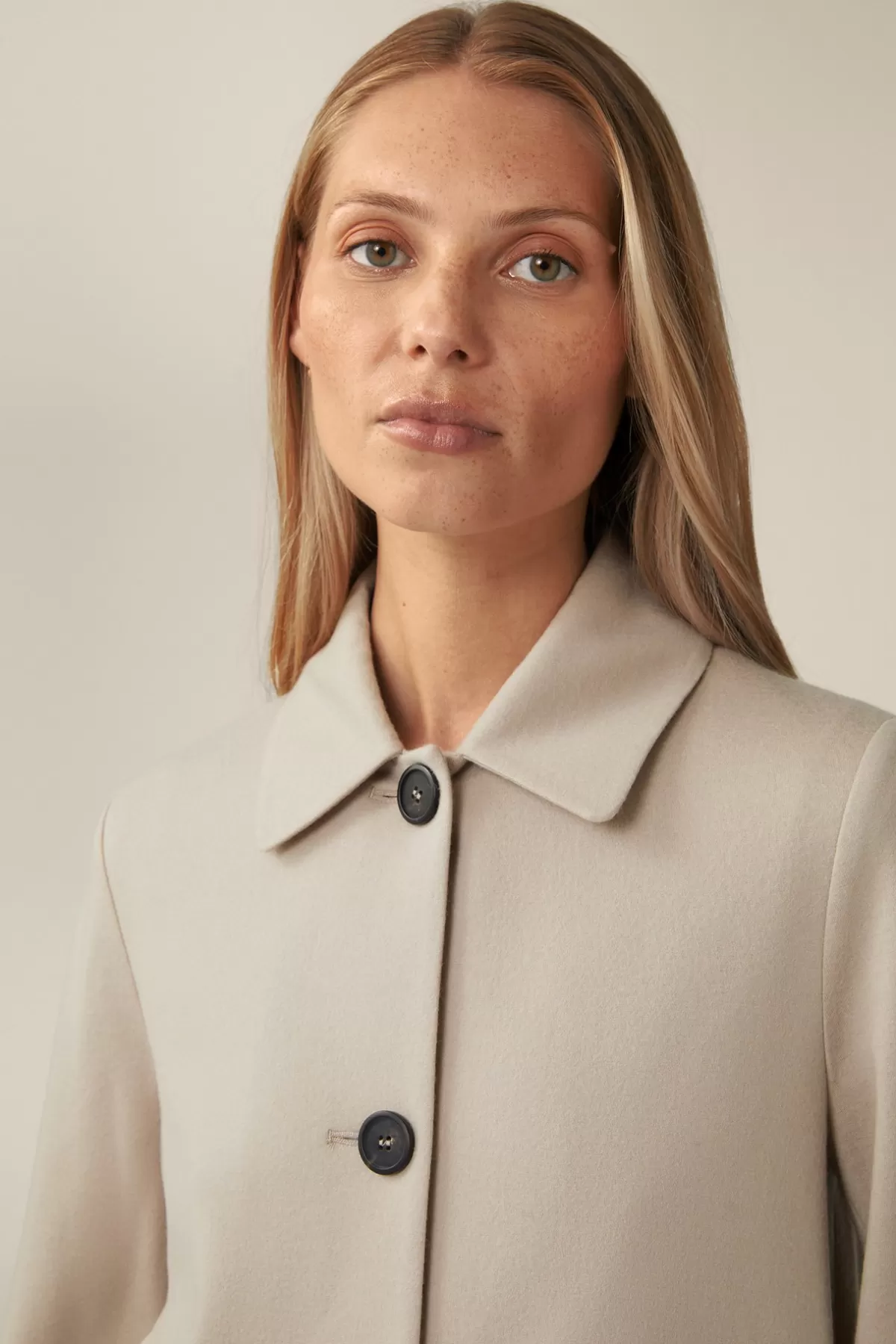Store Wolljersey-Kurz-Blazer In Damen Blazer