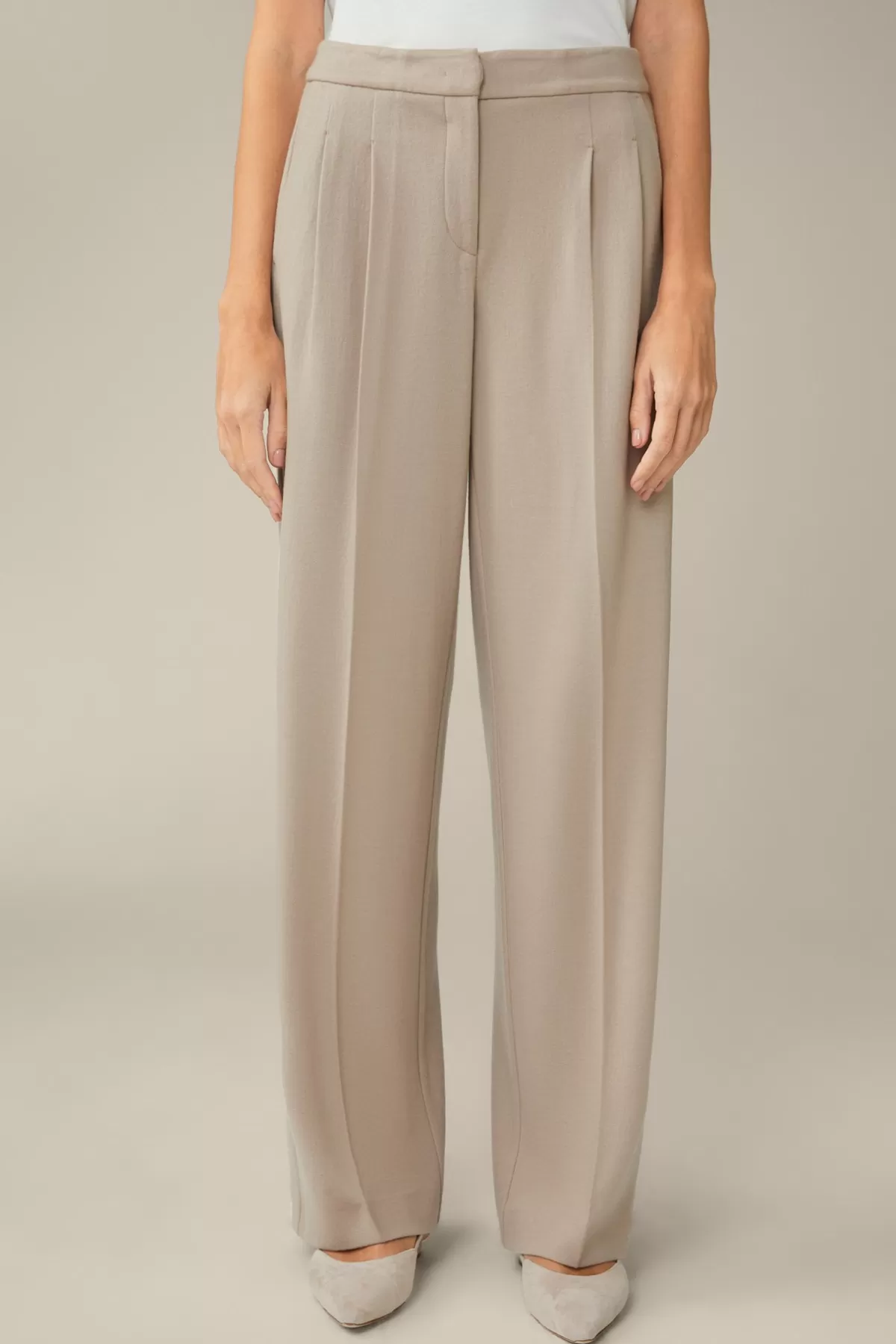 Hot Wolljersey-Marlene-Hose In Damen Hosen & Jeans
