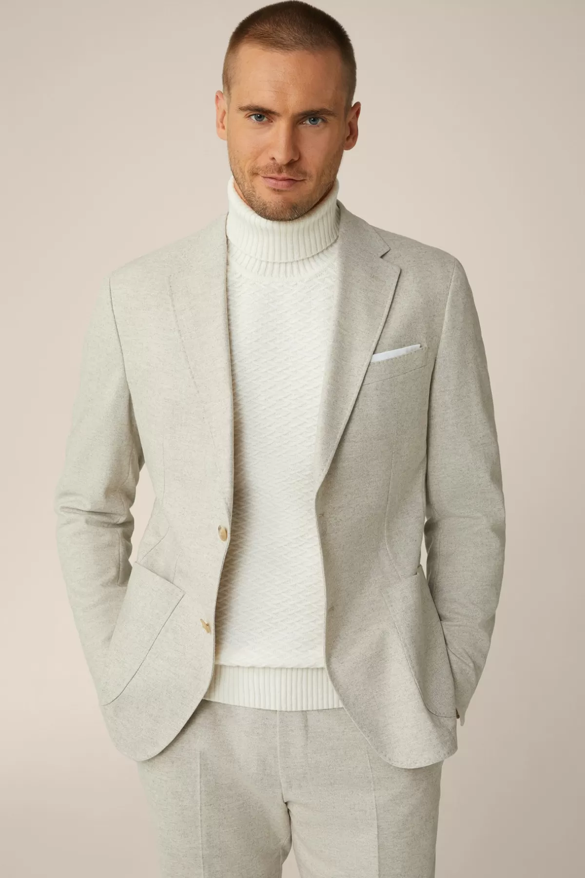 Best Wollmix-Baukasten-Sakko Giro Mit Cashmere In Herren Sakkos