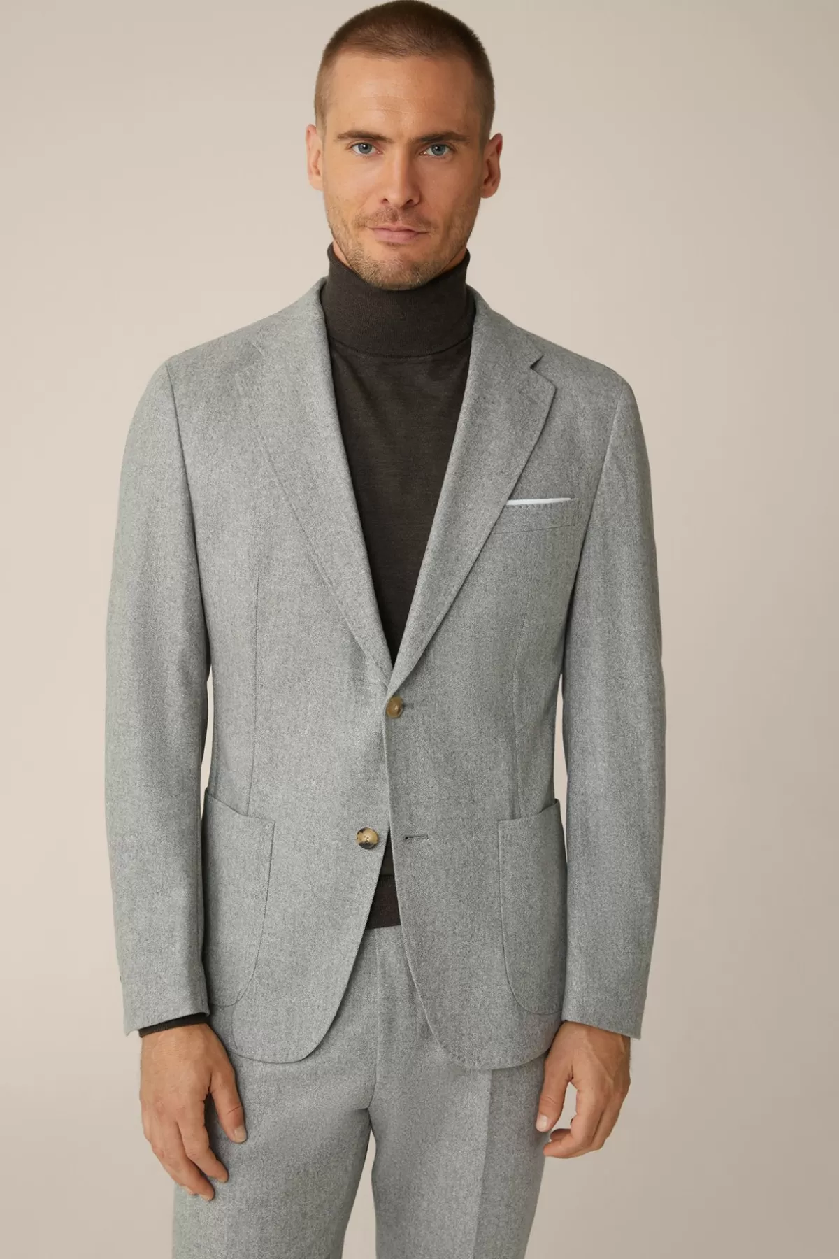 Online Wollmix-Baukasten-Sakko Giro Mit Cashmere In Herren Sakkos
