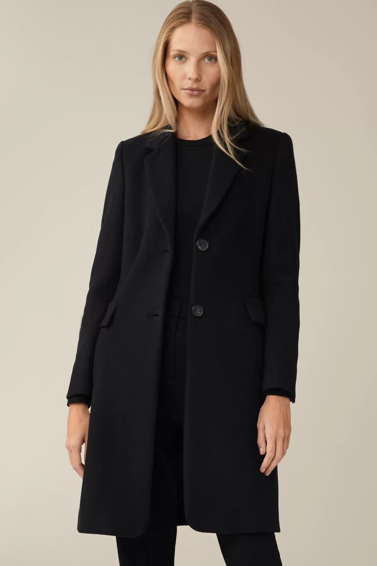 Best Wollmix-Blazer-Mantel In Damen Jacken & Mäntel