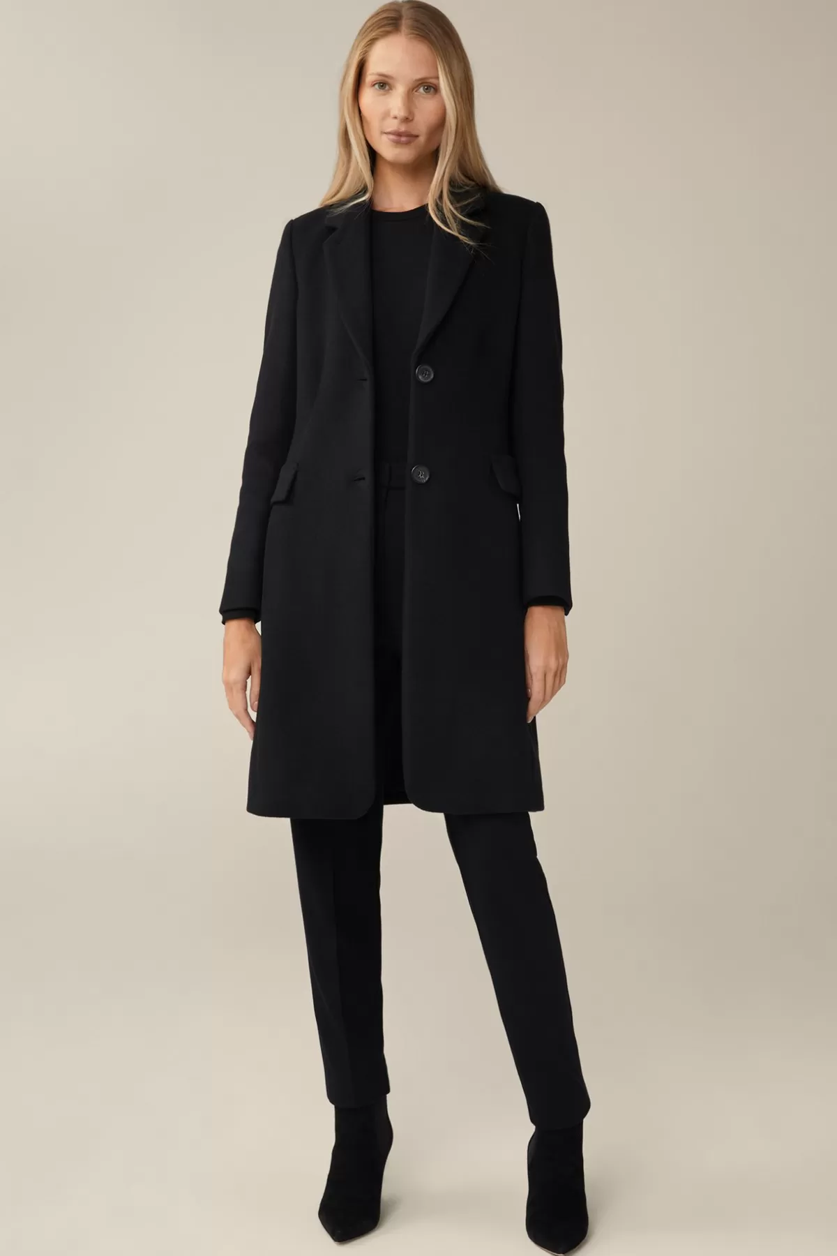 Best Wollmix-Blazer-Mantel In Damen Jacken & Mäntel