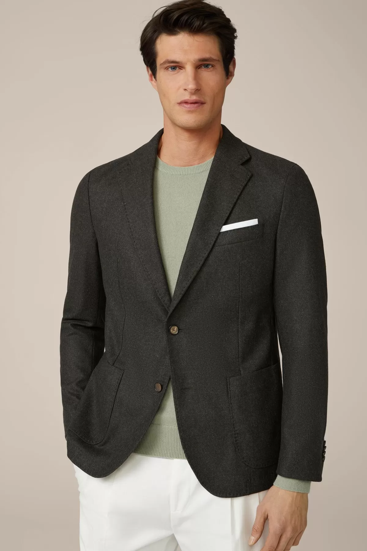 Hot Wollmix-Sakko Giro Mit Cashmere In Herren Sakkos