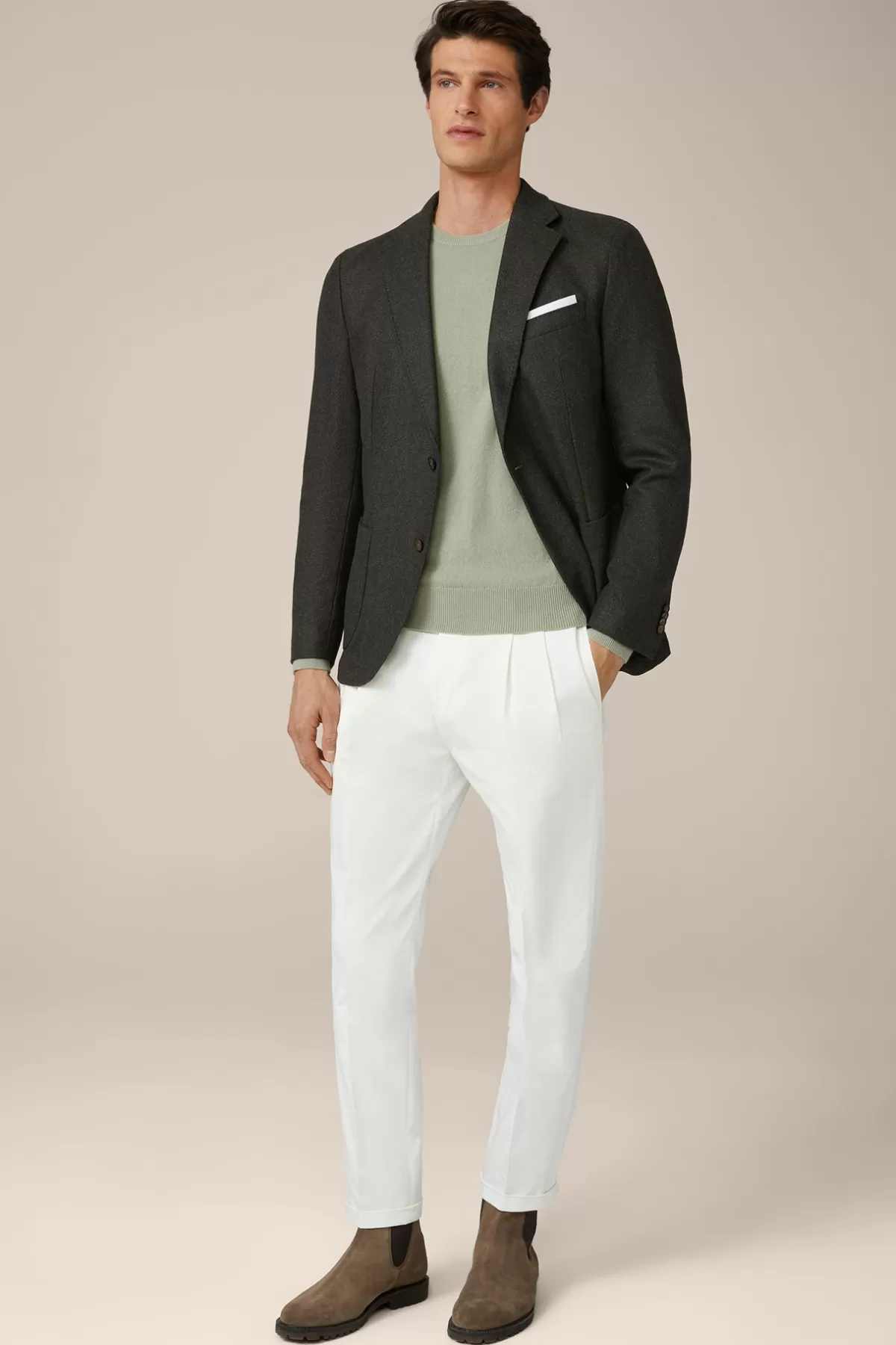Hot Wollmix-Sakko Giro Mit Cashmere In Herren Sakkos