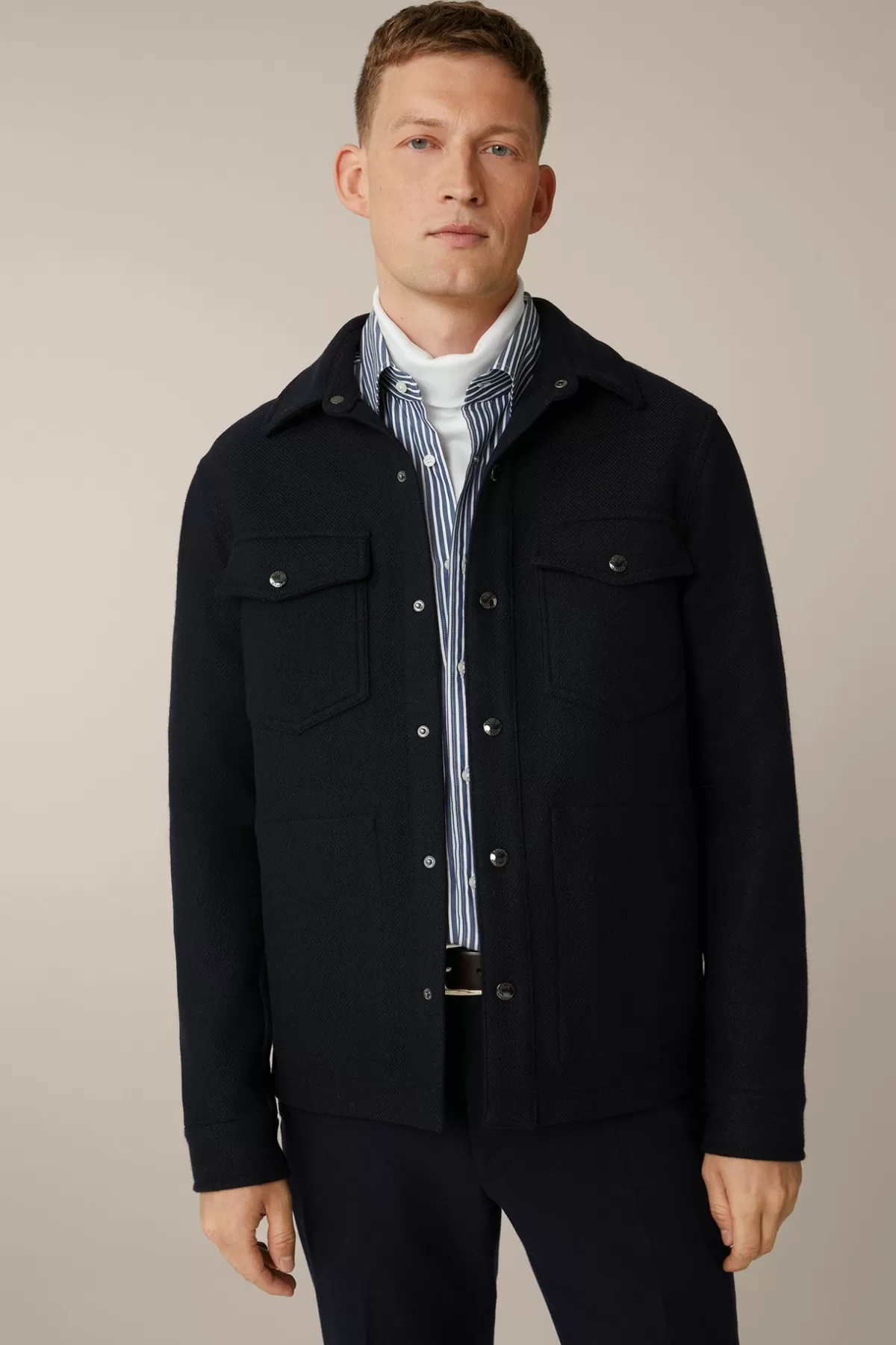 Online Wollmix-Shirtjacket Umito In Herren Lederjacken & Shirtjackets